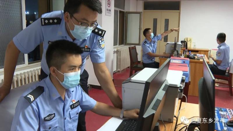 【疫情防控 东乡在行动】东乡县公安：争分夺秒抓流调 快速精准传信息1.jpg