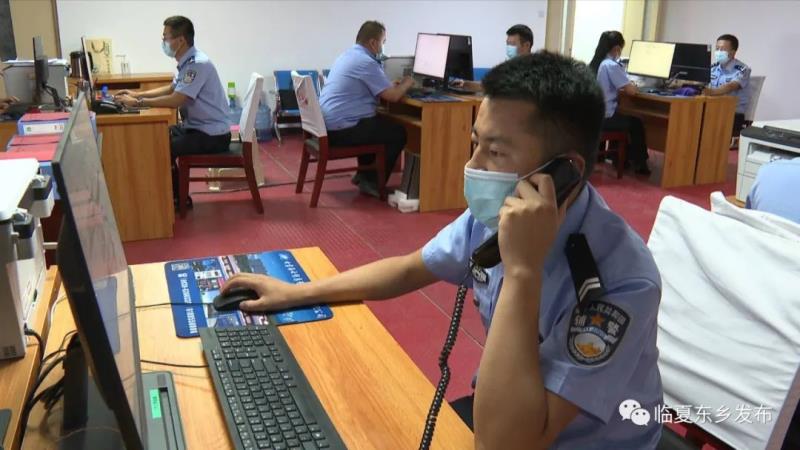 【疫情防控 东乡在行动】东乡县公安：争分夺秒抓流调 快速精准传信息2.jpg