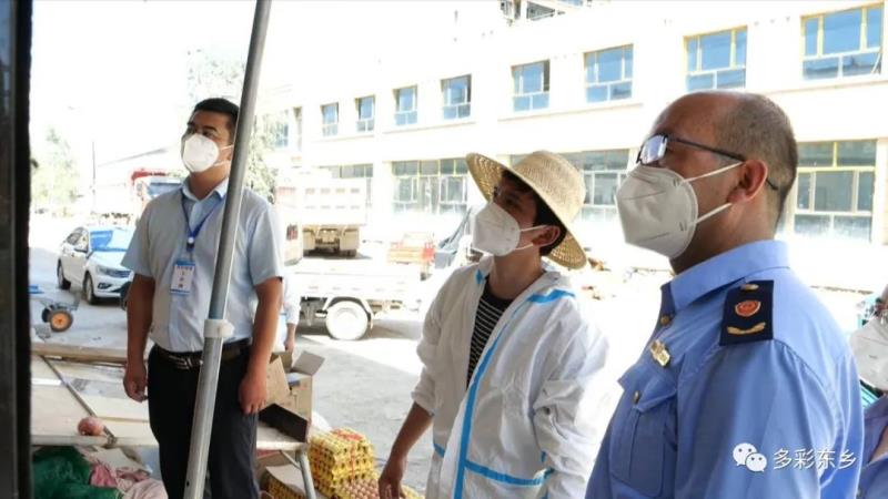 东乡县市监局：加强管控 保障生活物资供应3.jpg